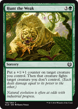 Hunt the Weak (Kaladesh) Near Mint
