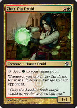 Zhur-Taa Druid (Dragon's Maze) Near Mint Foil