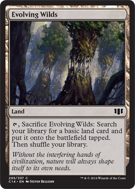 Evolving Wilds (Commander 2014 Edition) Near Mint