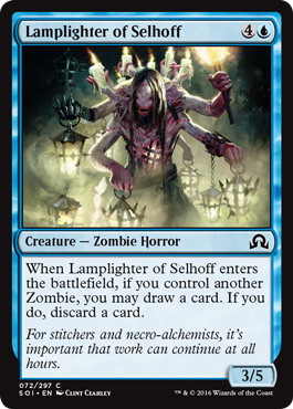 Lamplighter of Selhoff (Shadows Over Innistrad) Near Mint
