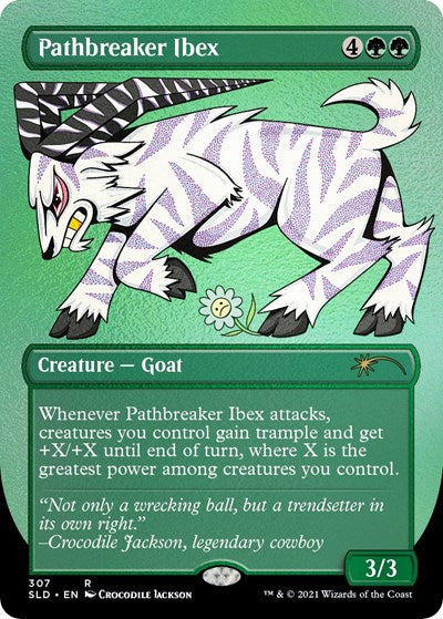 Pathbreaker Ibex (Foil Etched) (Secret Lair) Near Mint