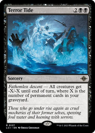 Terror Tide (The Lost Caverns of Ixalan) Near Mint Foil