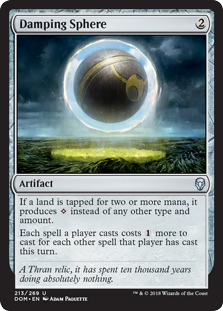 Damping Sphere (Dominaria) Near Mint Foil