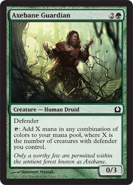 Axebane Guardian (Return to Ravnica) Near Mint Foil