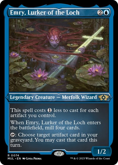 Emry, Lurker of the Loch (Foil Etched) (March of the Machine: Multiverse Legends) Near Mint