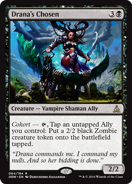 Drana's Chosen (Oath of the Gatewatch) Near Mint