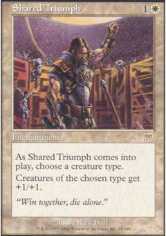 Shared Triumph (Onslaught) Near Mint
