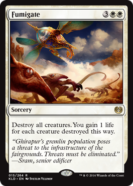 Fumigate (Kaladesh) Near Mint Foil
