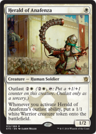 Herald of Anafenza (Khans of Tarkir) Near Mint Foil