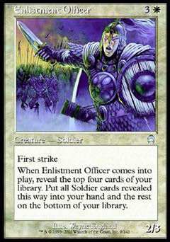 Enlistment Officer (Apocalypse) Near Mint Foil