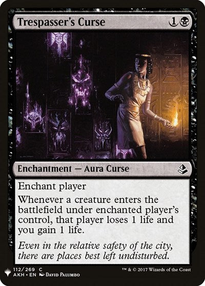 Trespasser's Curse (Mystery Booster) Near Mint