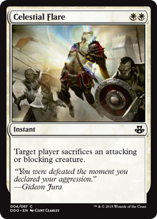 Celestial Flare (Duel Decks: Kiora vs Elspeth) Near Mint