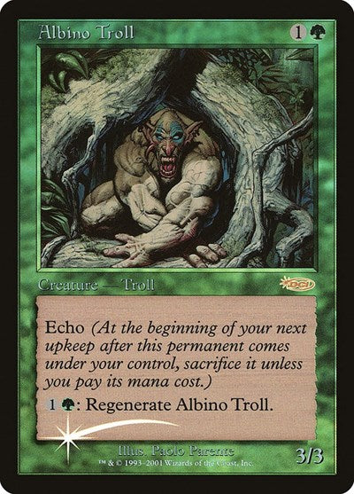 Albino Troll (DCI) (Promotional Cards) Near Mint Foil