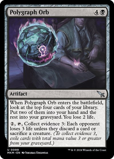 Polygraph Orb (Murders at Karlov Manor) Near Mint