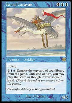 Aerial Caravan (Mercadian Masques) Light Play Chinese