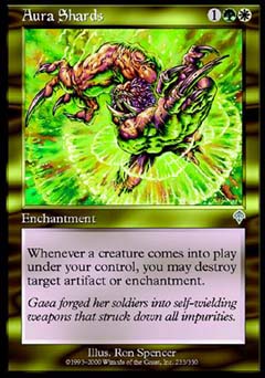 Aura Shards (Invasion) Near Mint Foil