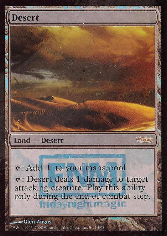 Desert (FNM) (Promotional Cards) Near Mint Foil