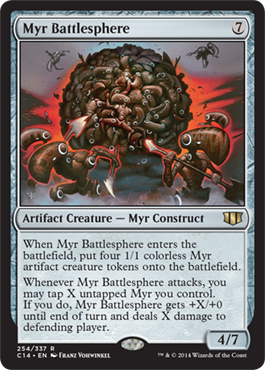 Myr Battlesphere (Commander 2014 Edition) Near Mint