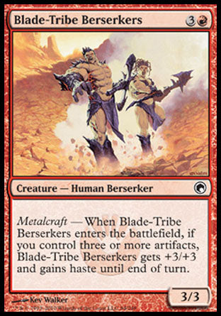 Blade-Tribe Berserkers (Scars of Mirrodin) Near Mint Foil