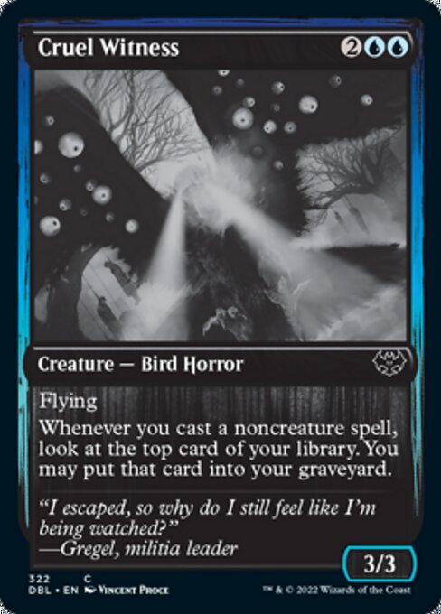 Cruel Witness (Innistrad: Double Feature) Near Mint