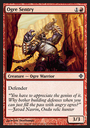 Ogre Sentry (Rise of the Eldrazi) Near Mint