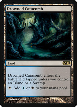 Drowned Catacomb (Magic 2012 Core Set) Near Mint Foil