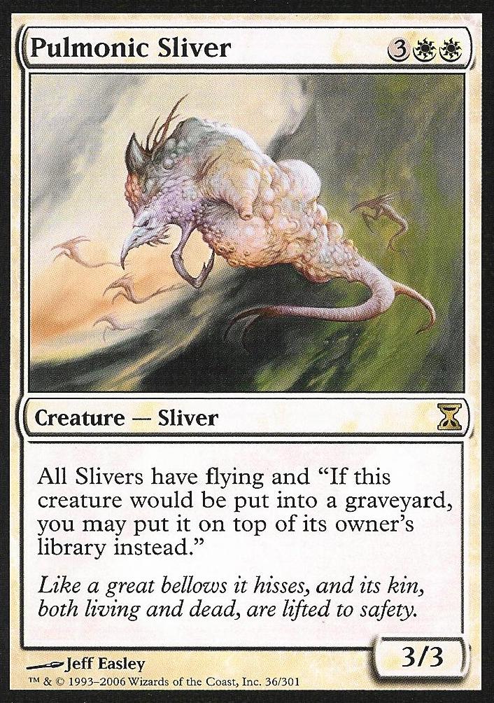Pulmonic Sliver (Time Spiral) Near Mint Foil