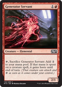 Generator Servant (Magic 2015 Core Set) Near Mint Foil