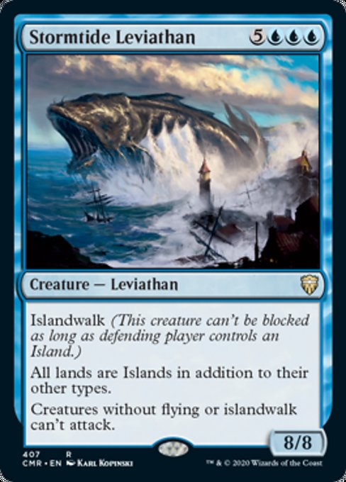 Stormtide Leviathan (Commander 2020 Commander Legends) Near Mint