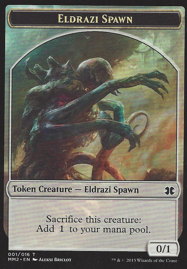 Eldrazi Spawn Token 1 (Modern Masters 2015) Near Mint