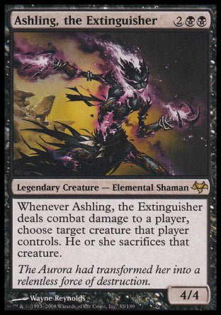 Ashling, the Extinguisher (Eventide) Near Mint Foil