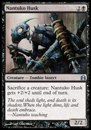 Nantuko Husk (Commander) Light Play