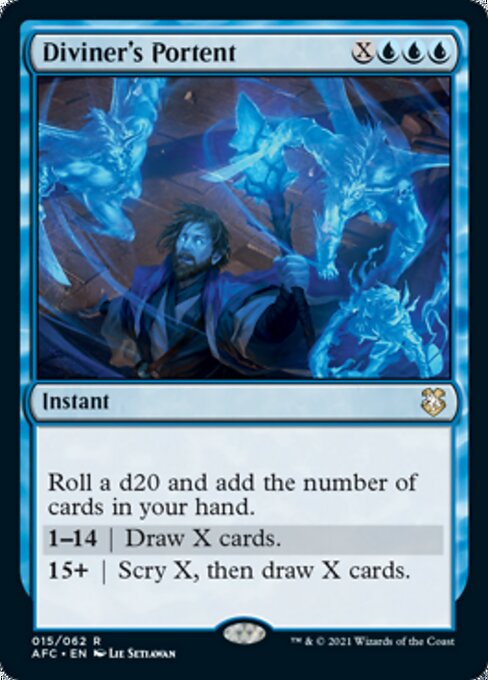 Diviner's Portent (Commander 2021 Forgotten Realms) Near Mint