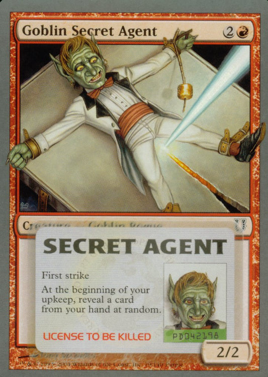 Goblin Secret Agent (Unhinged) Near Mint