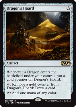 Dragon's Hoard (Magic 2019 Core Set) Near Mint