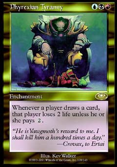 Phyrexian Tyranny (Planeshift) Near Mint Foil