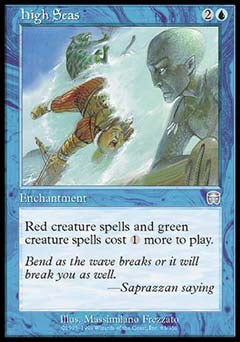 High Seas (Mercadian Masques) Near Mint Foil