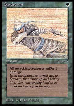 Sandstorm (Arabian Nights) Near Mint