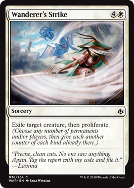 Wanderer's Strike (War of the Spark) Near Mint