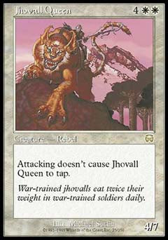 Jhovall Queen (Mercadian Masques) Near Mint Chinese