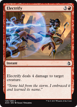 Electrify (Amonkhet) Near Mint