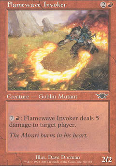 Flamewave Invoker (Legions) Near Mint Foil