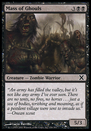 Mass of Ghouls (10th Edition) Near Mint Japanese