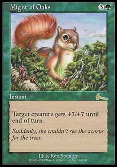 Might of Oaks (Urza's Legacy) Near Mint