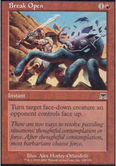 Break Open (Onslaught) Near Mint Foil