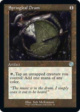 Springleaf Drum (The Brothers' War: Retro Frame Artifacts) Near Mint