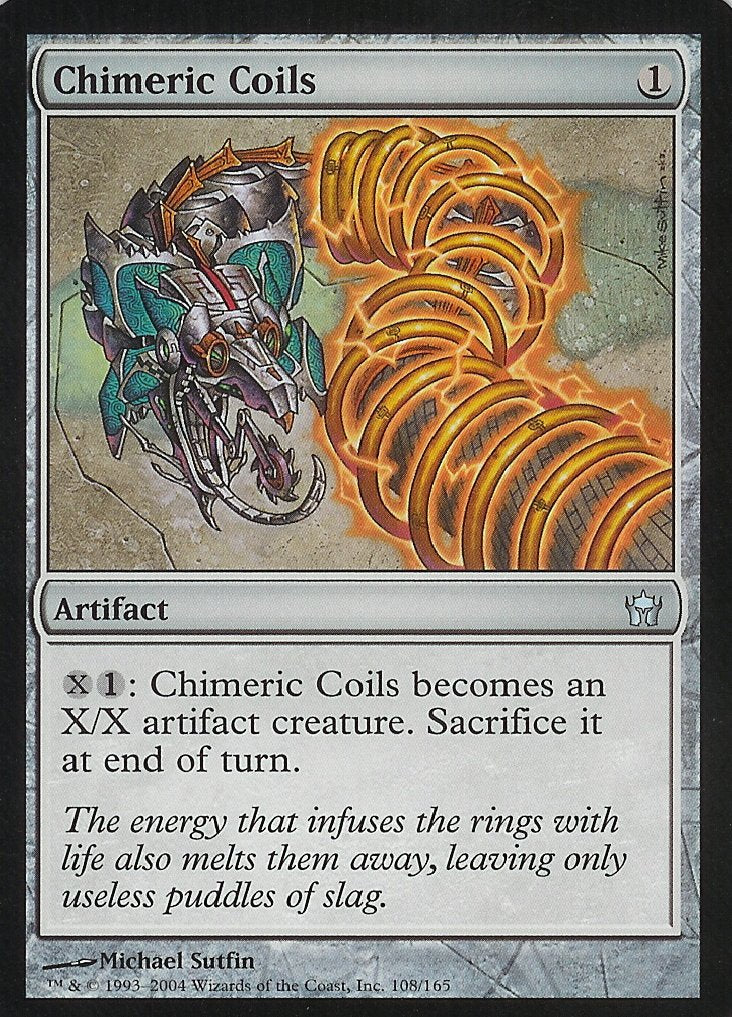 Chimeric Coils (Fifth Dawn) Near Mint