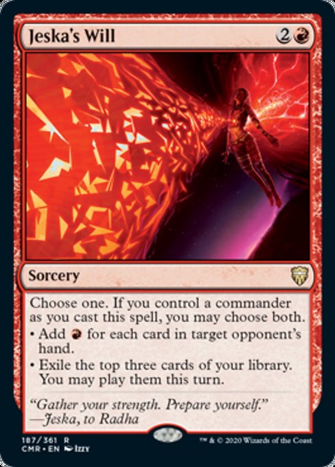 Jeska's Will (Commander Legends) Near Mint
