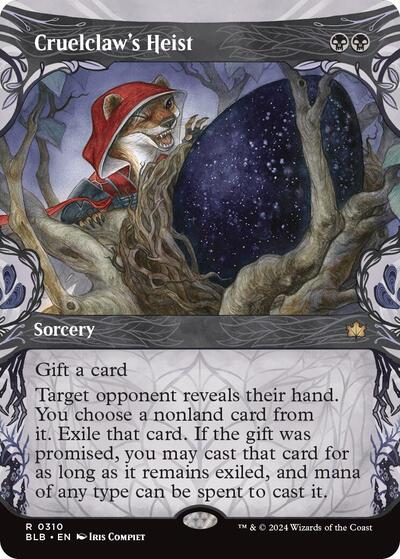 Cruelclaw's Heist (Showcase) (Bloomburrow) Near Mint