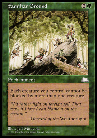 Familiar Ground (Weatherlight) Near Mint